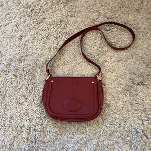 Vintage Longchamp Saddle Bag